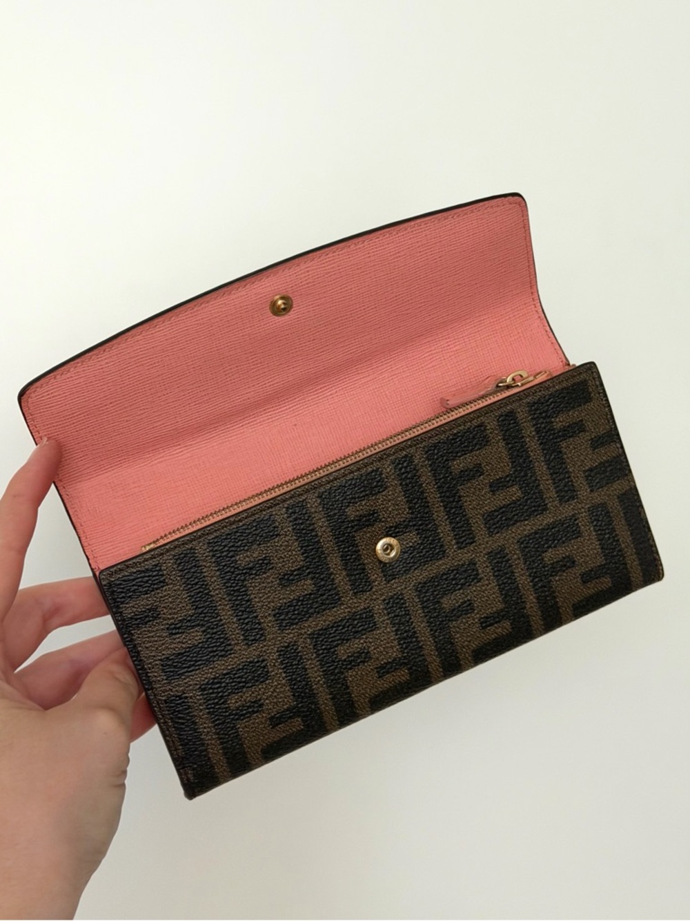 Fendi Zucca Coated Canvas Continental Wallet - Picture 3 of 14